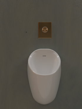 Instalação placa urinol OLI BLINK eAqua GLOBE no Grande Lisboa - sistema automático urinol Matosinhos Maia Gondomar