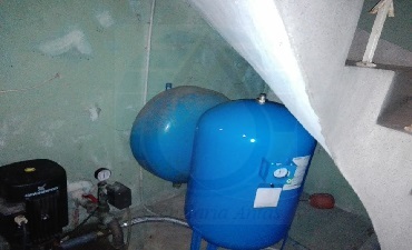 eletrobombas e depositos de agua